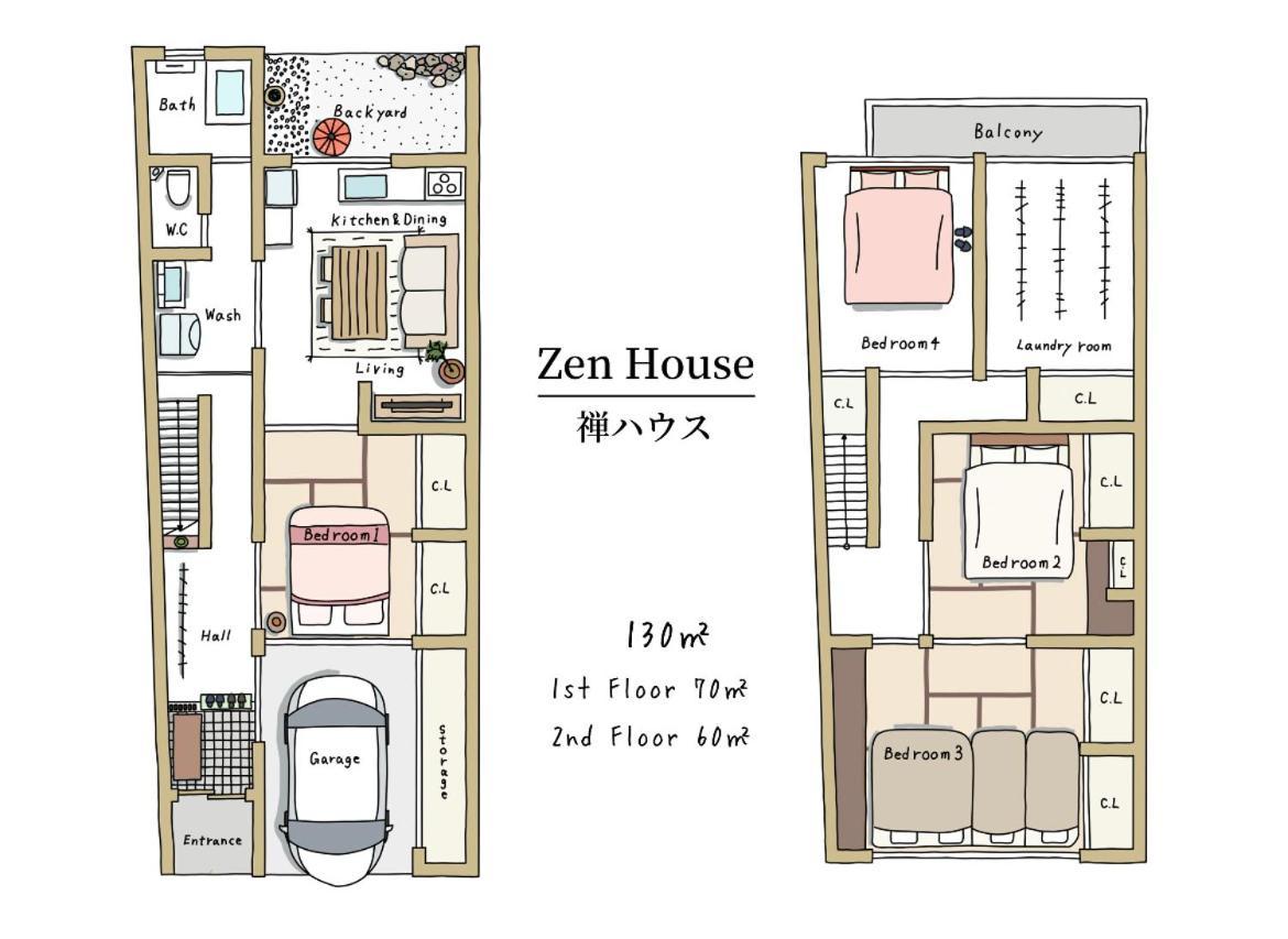 Villa Zen House Takayama  Exterior foto